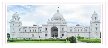 Victoria Memorial in Calcutta